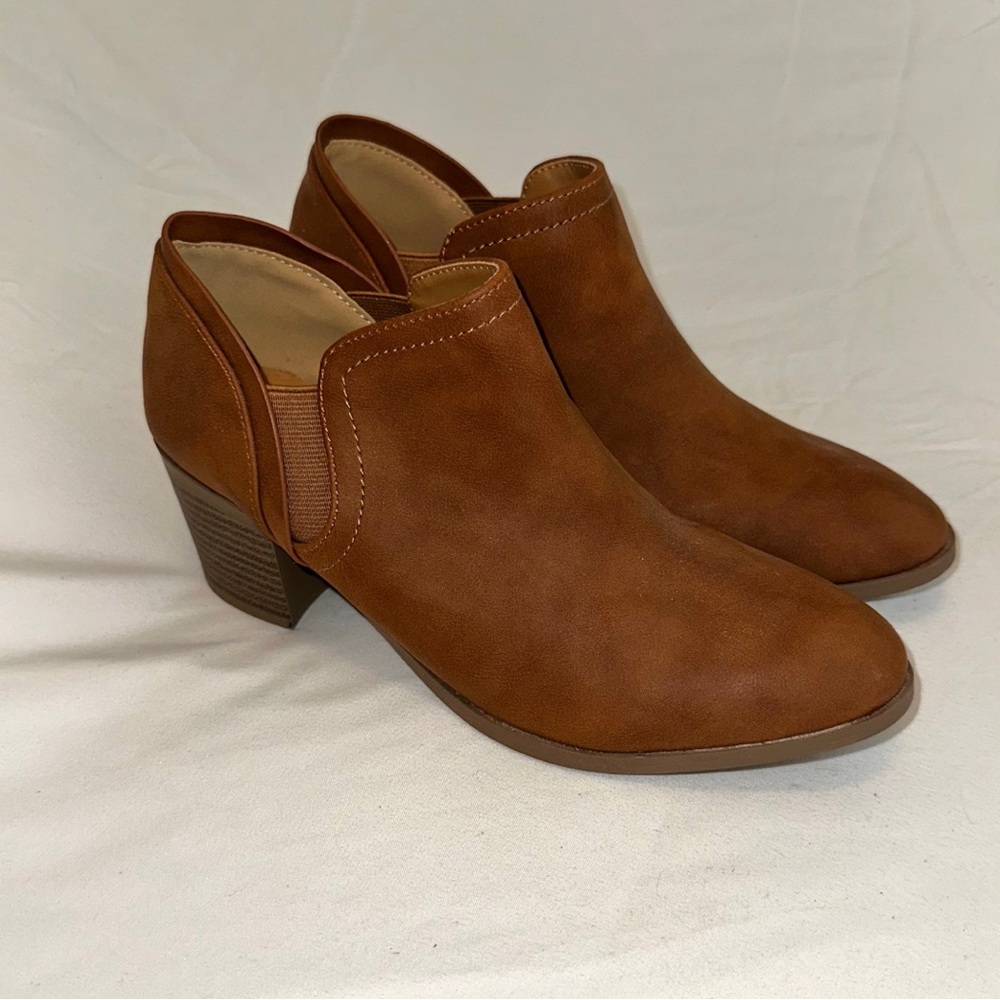Brown Ankle Bootie